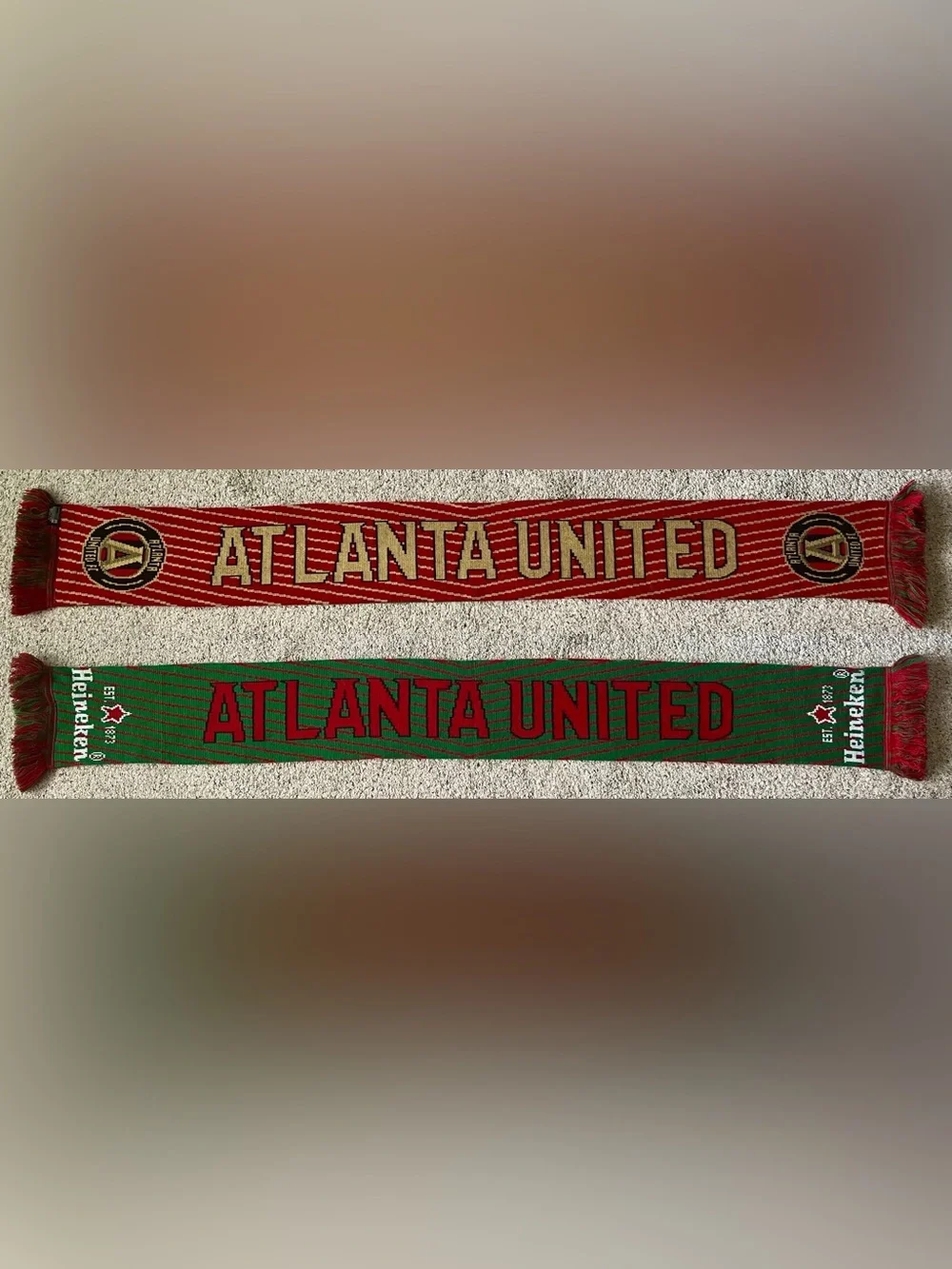 Atlanta United Heineken Soccer Scarf